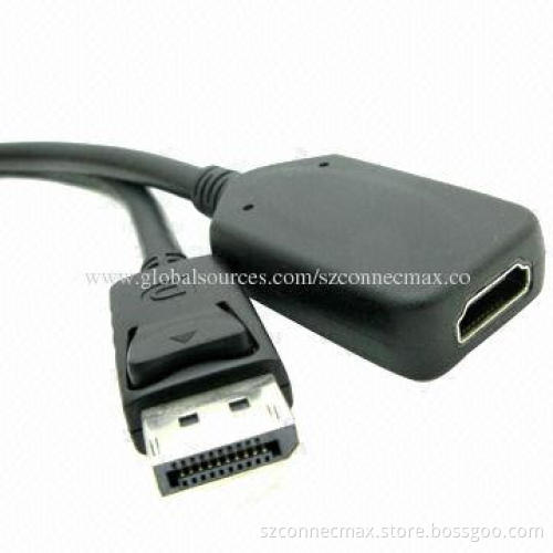 DisplayPort Male to HDMI Female Cable